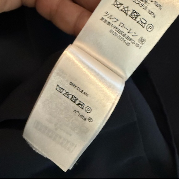 Ralph Lauren Navy  Mini Dress V-Neck Short Sleeve S2 - Picture 10 of 11